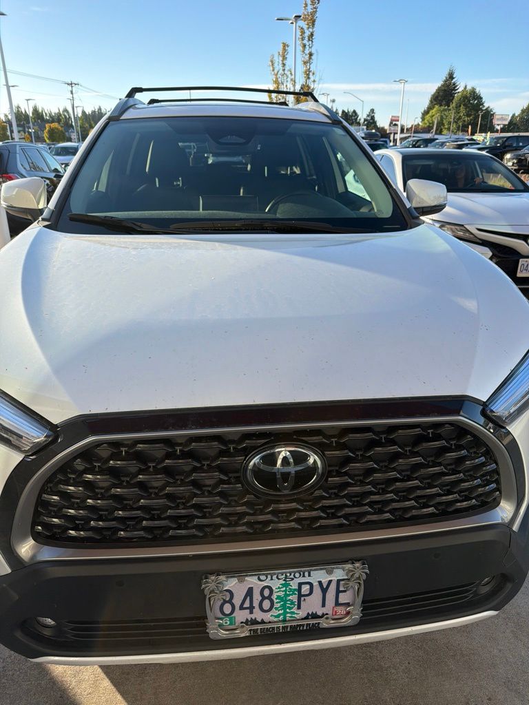 White (Wind Chill Pearl) 2024 Toyota Corolla Cross SUV / Crossover All-Wheel Drive Continuously Variable Transmission