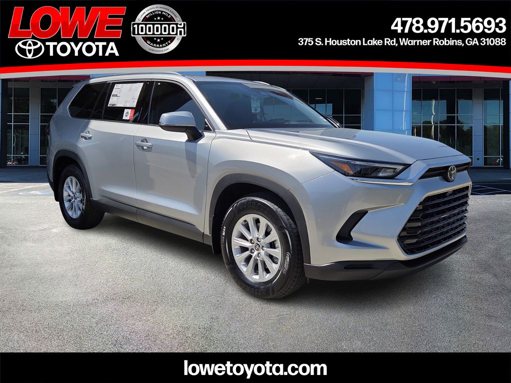 Silver 2026 Toyota Grand Highlander XLE FWD SUV / Crossover Front-Wheel Drive 8-Speed Automatic