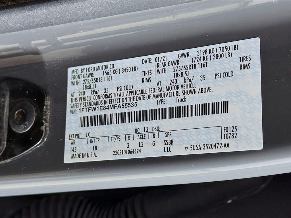 Used 2021 Gray Ford XLT image 41
