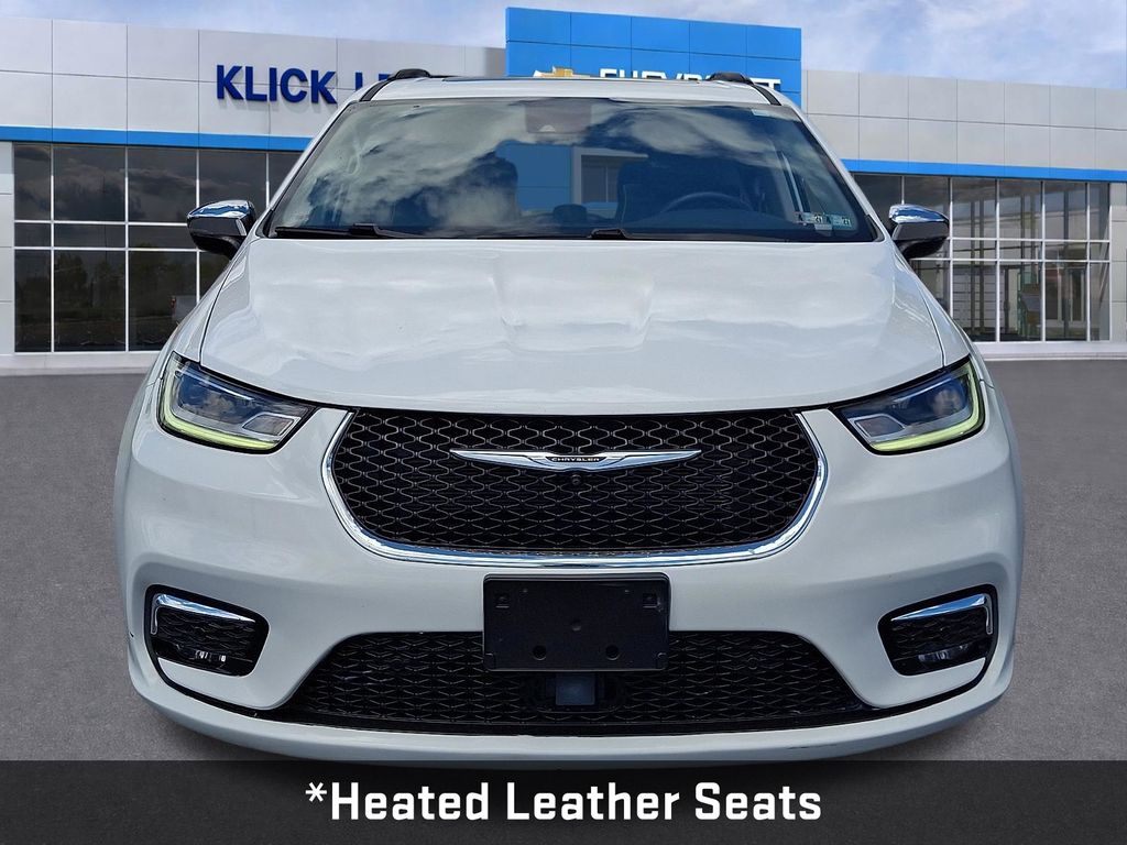 2023 Chrysler Pacifica Limited White at Klick Lewis Buick Chevrolet