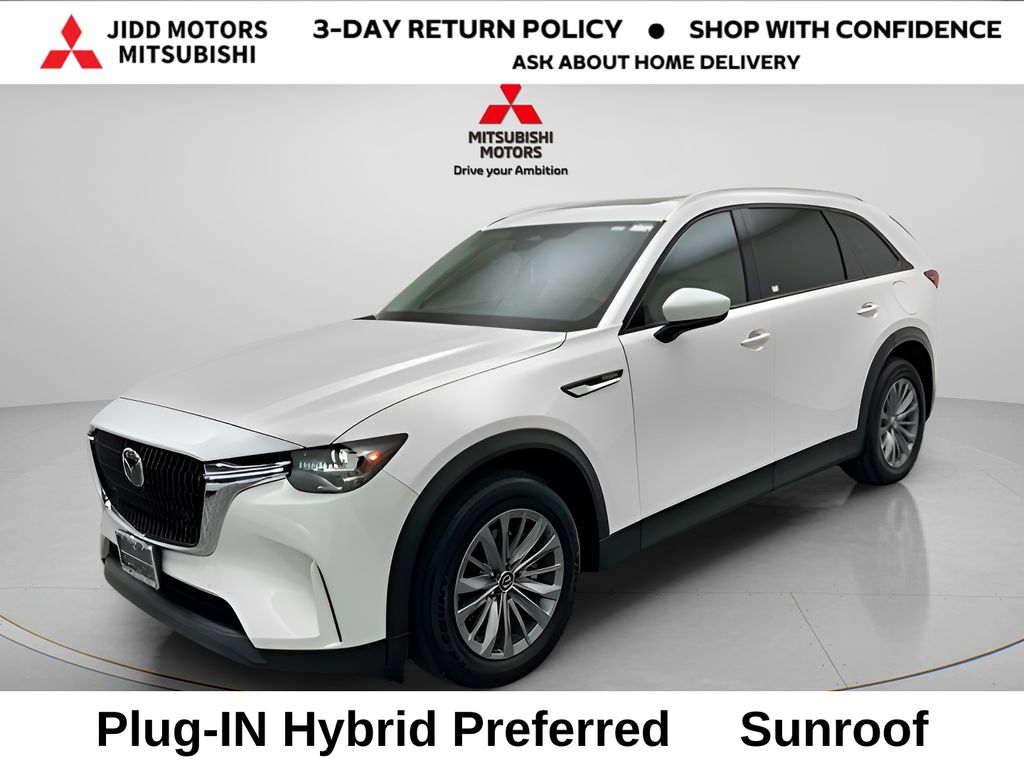 Rhodium White Premium 2024 Mazda CX-90 PHEV Preferred AWD SUV / Crossover All-Wheel Drive 8-Speed Automatic