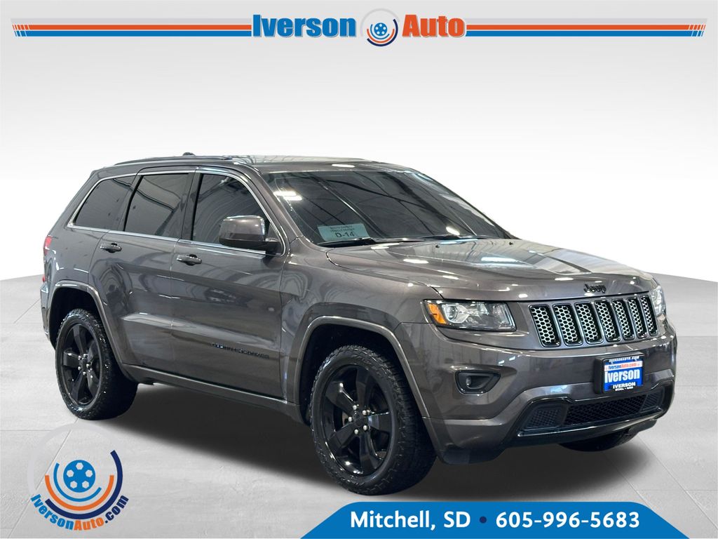 Gray (Granite Crystal Metallic Clearcoat) 2015 Jeep Grand Cherokee Altitude 4WD SUV / Crossover Four-Wheel Drive 8-Speed Automatic