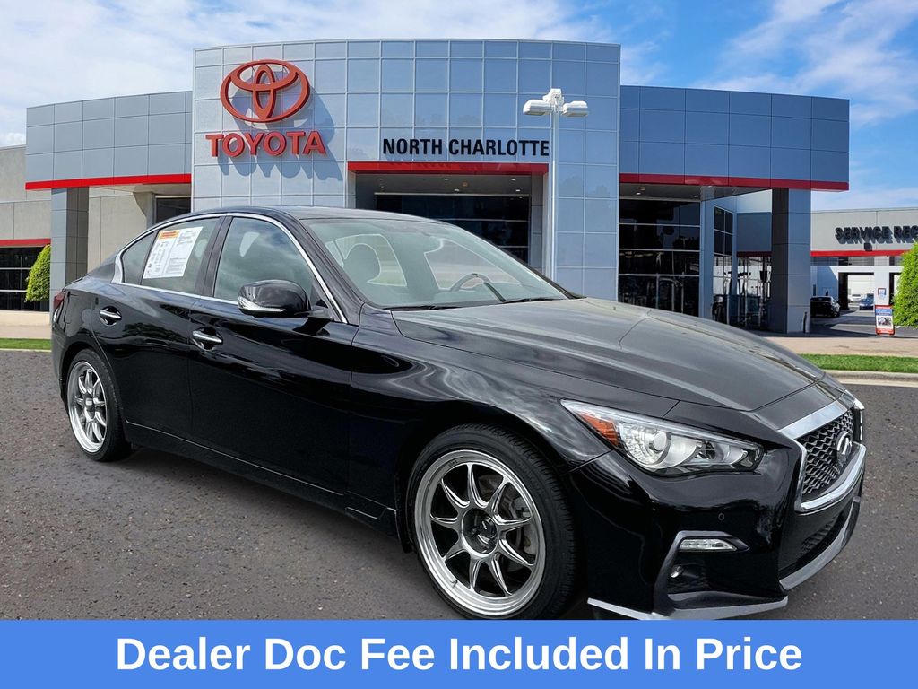 Black Obsidian 2020 INFINITI Q50 Edition 30 AWD Sedan All-Wheel Drive 7-Speed Automatic Overdrive