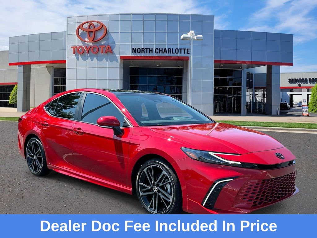 Supersonic Red 2026 Toyota Camry Sedan Front-Wheel Drive Continuously Variable Transmission