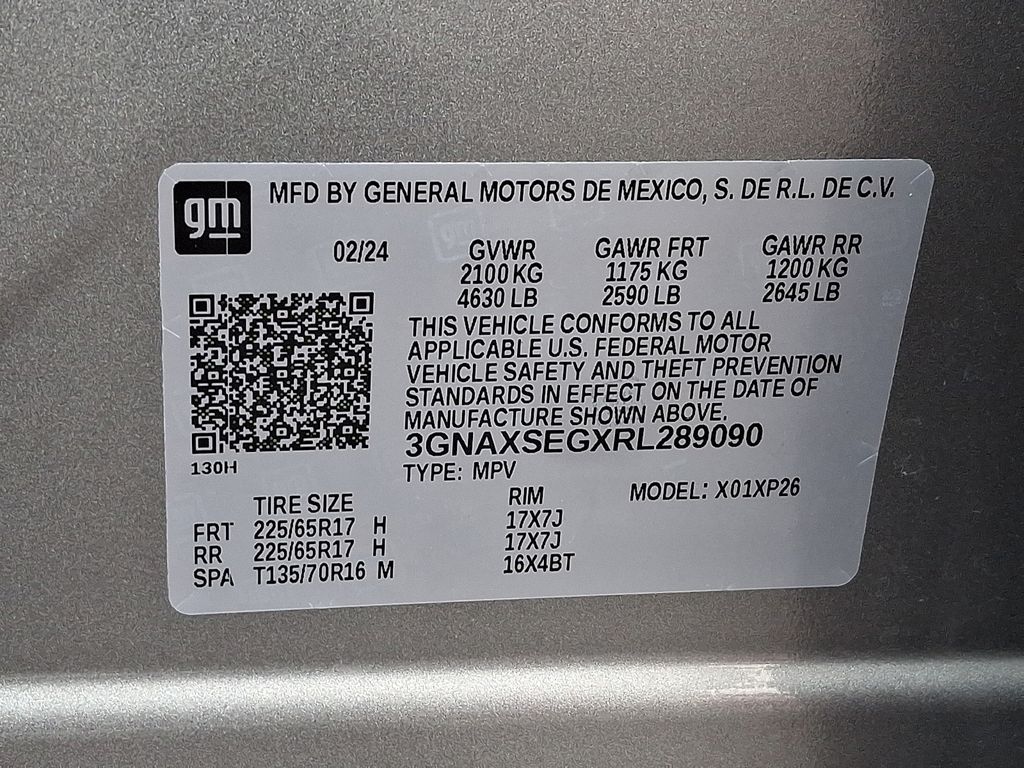 2024 Chevrolet Equinox LS Gray at Klick Lewis Buick Chevrolet