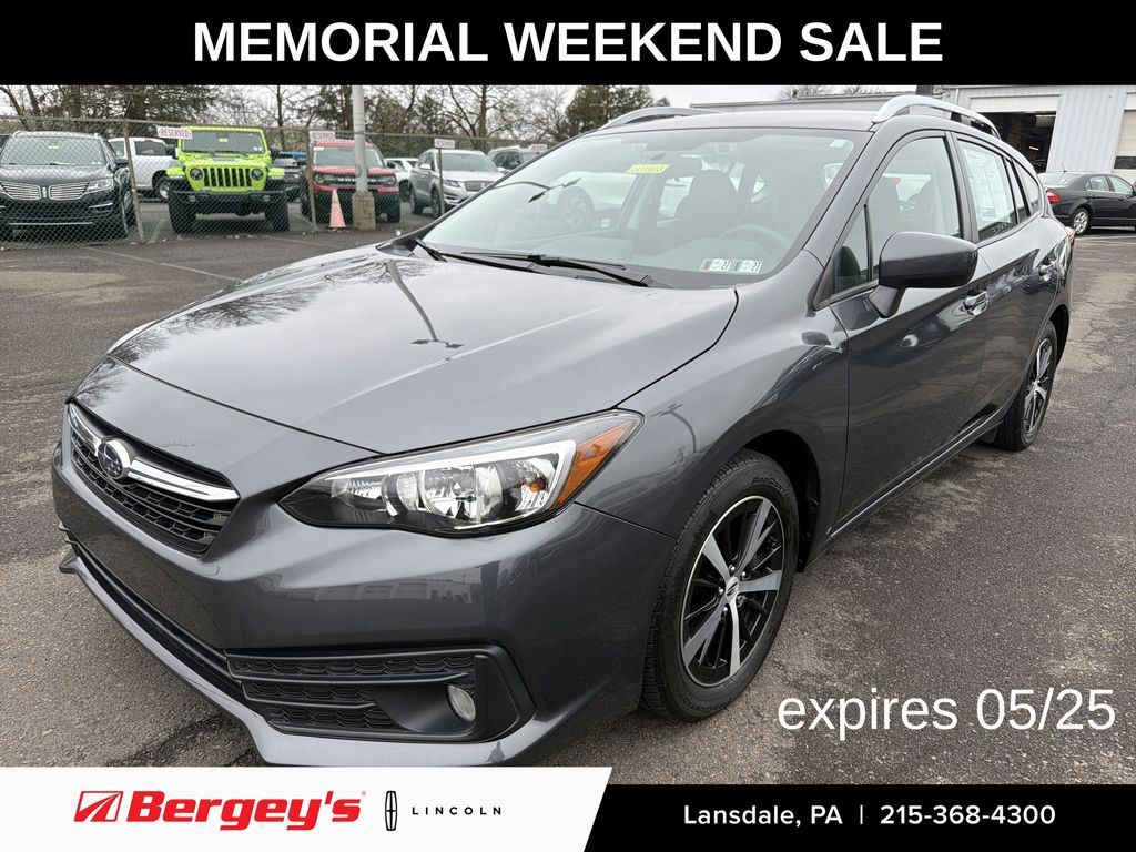 Magnetite Gray Metallic 2023 Subaru Impreza Premium Wagon AWD Wagon All-Wheel Drive Continuously Variable Transmission