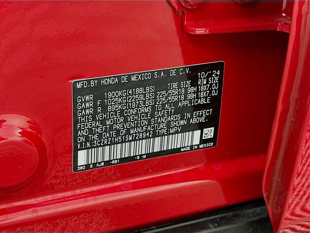 2025 Honda HR-V Sport 30
