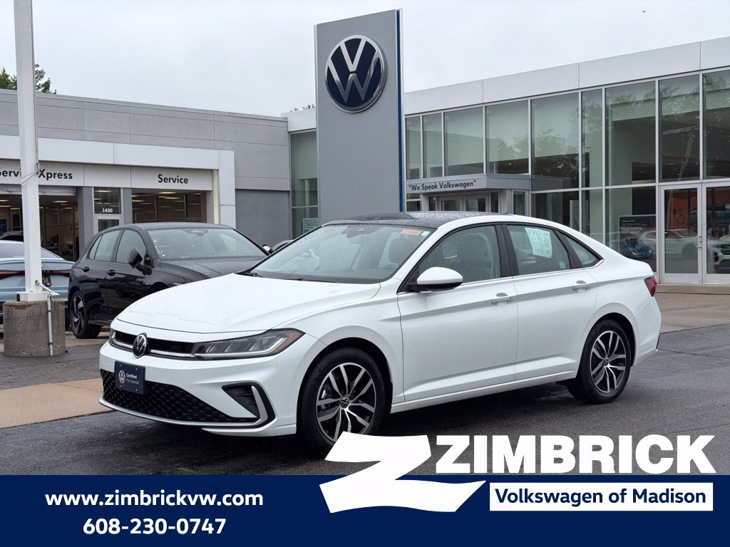 Opal White Pearl 2026 Volkswagen Jetta Sedan Front-Wheel Drive 8-Speed Automatic