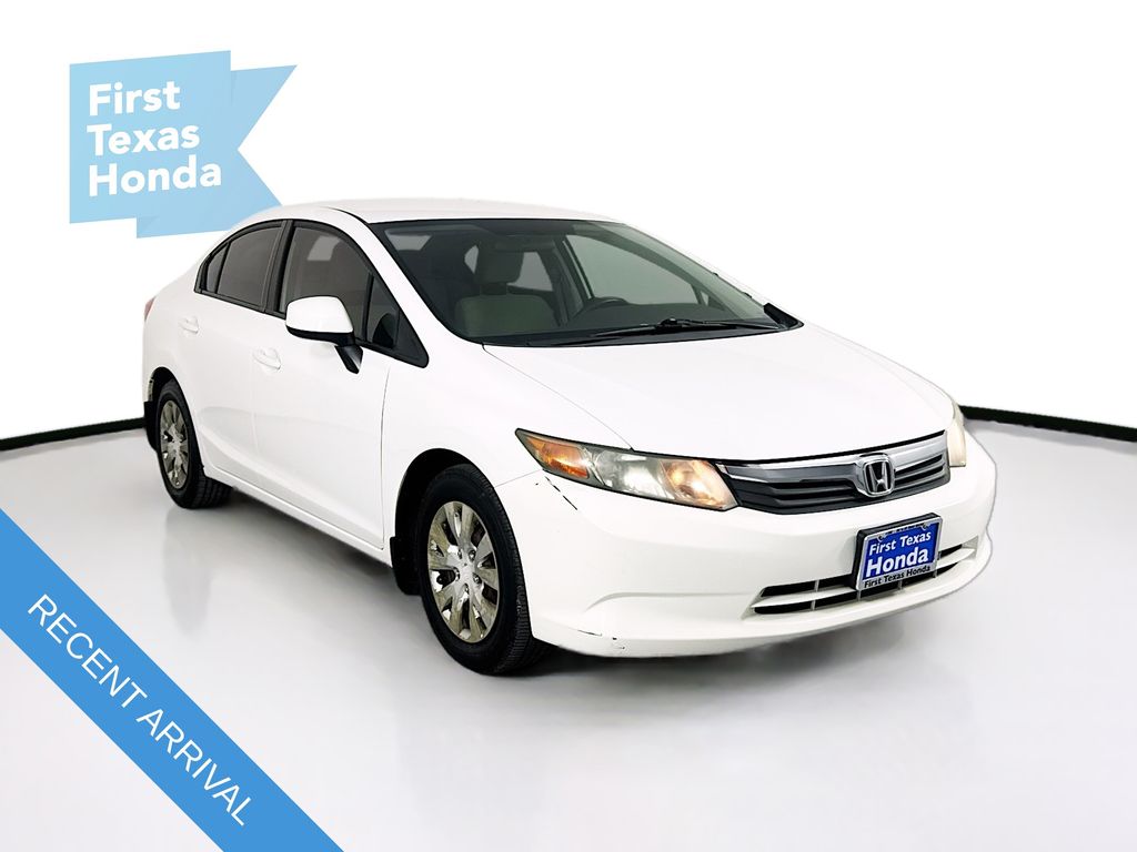 Used Car 2012 Honda Civic  Lx For Sale Under $12,000 In Austin, Texas