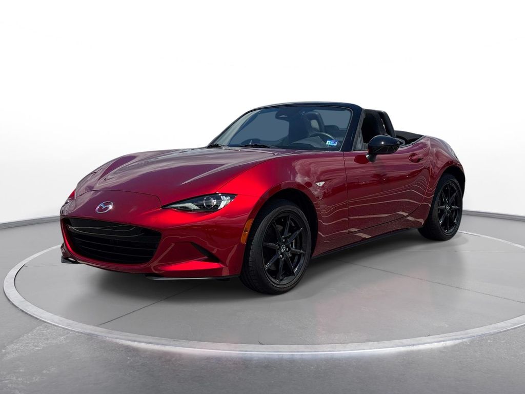 Red Crystal 2025 Mazda MX-5 Miata Sport RWD Convertible Rear-Wheel Drive 6-Speed Manual