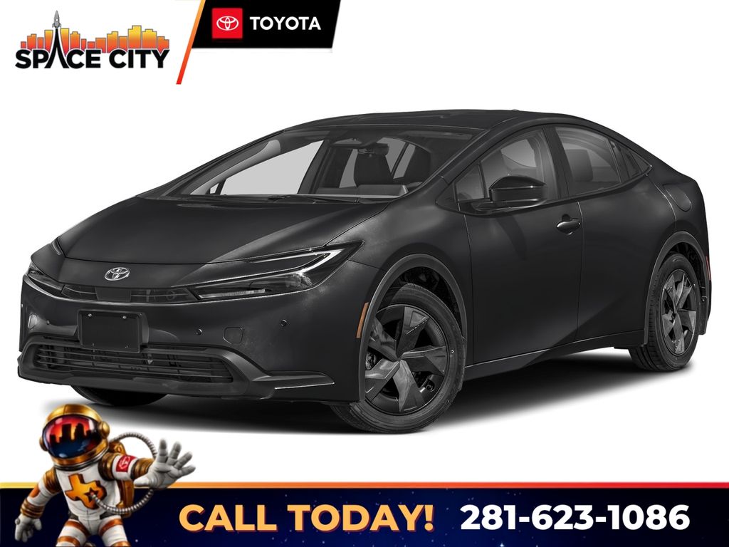 Midnight Black Metallic 2025 Toyota Prius Hatchback Front-Wheel Drive Continuously Variable Transmission