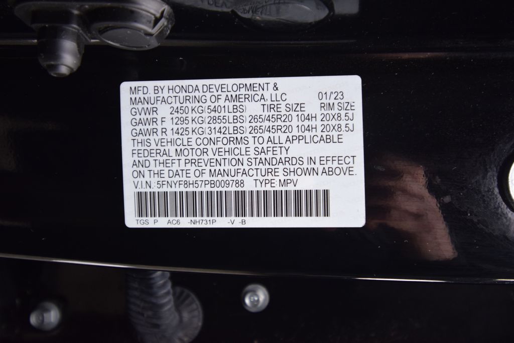 used 2023 Honda Passport car, priced at $33,500