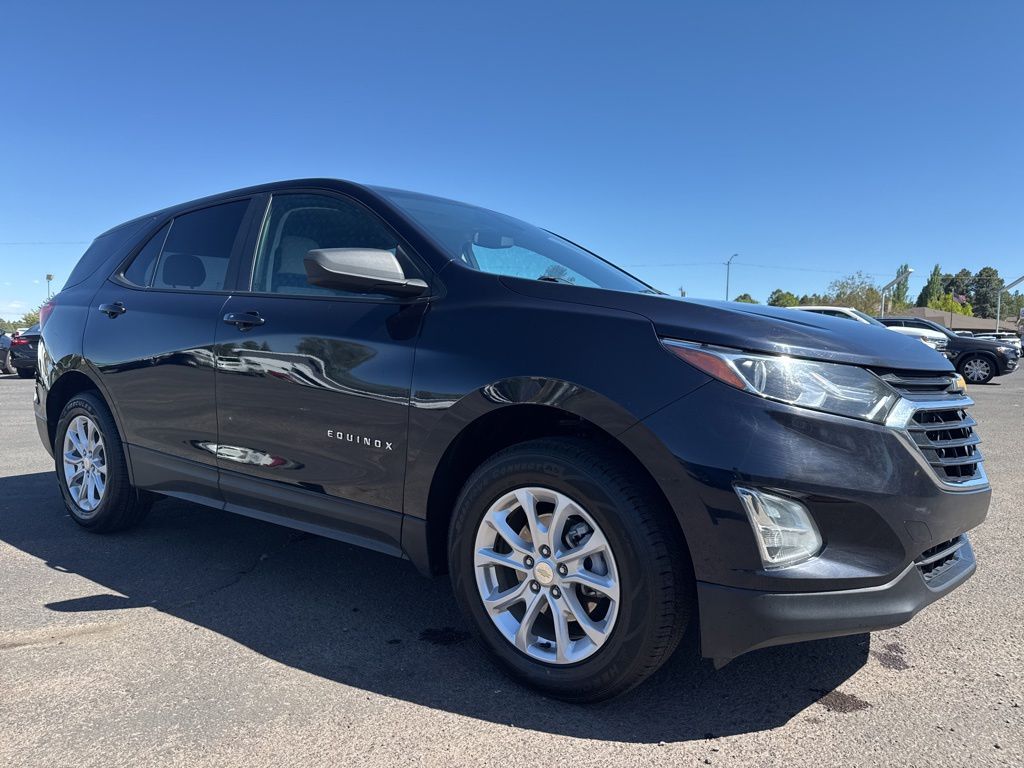 Midnight Blue Metallic 2021 Chevrolet Equinox LS AWD with 1LS SUV / Crossover Four-Wheel Drive 6-Speed Automatic Overdrive