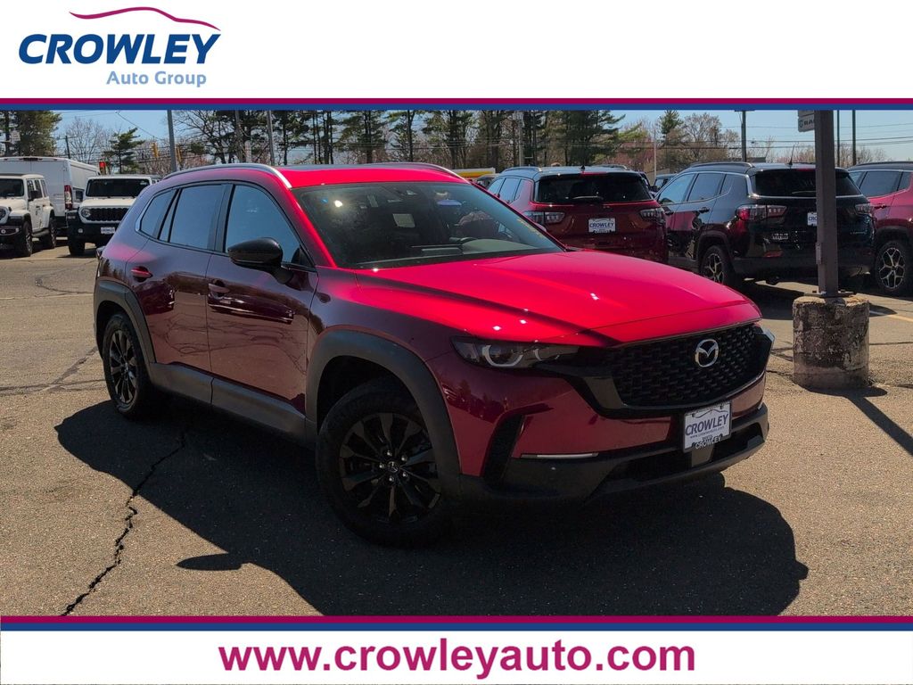 Soul Red Crystal Metallic 2024 Mazda CX-50 2.5 S Premium AWD SUV / Crossover All-Wheel Drive 6-Speed Automatic