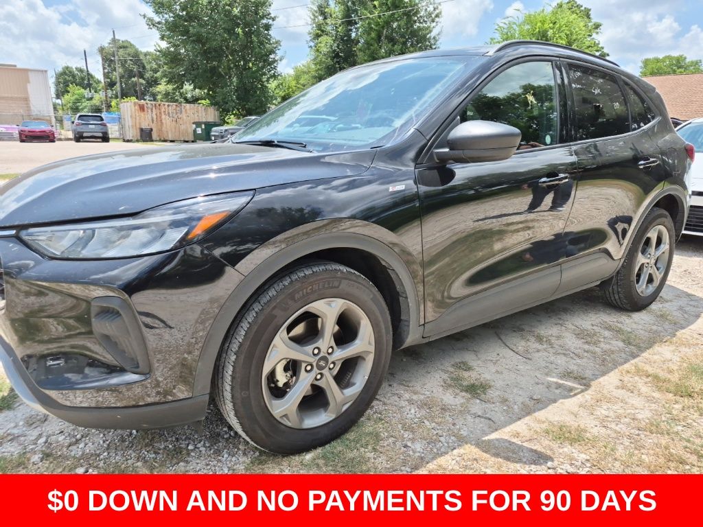 Black 2025 Ford Escape SUV / Crossover All-Wheel Drive 8-Speed Automatic