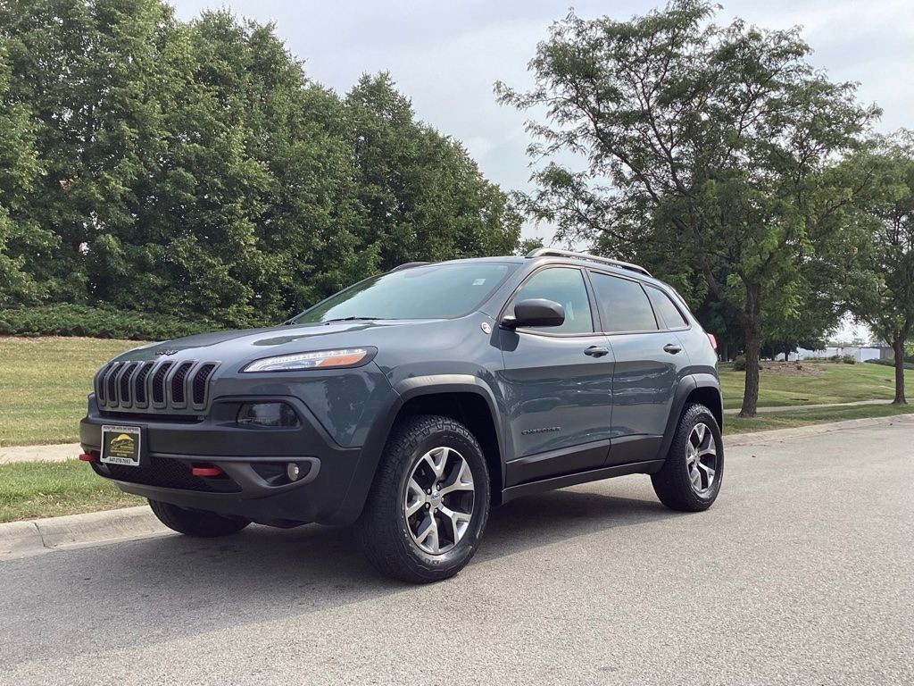 Anvil Clear Coat 2014 Jeep Cherokee SUV / Crossover Four-Wheel Drive 9-Speed Automatic
