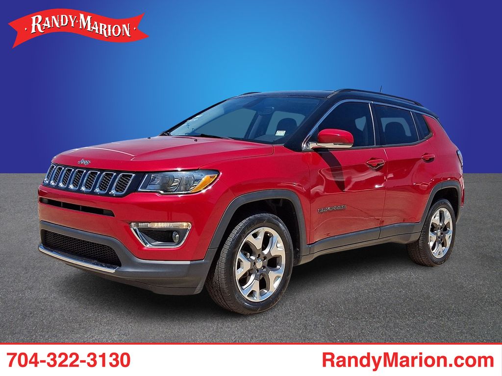 Redline Pearlcoat 2018 Jeep Compass Limited 4WD SUV / Crossover Four-Wheel Drive 9-Speed Automatic