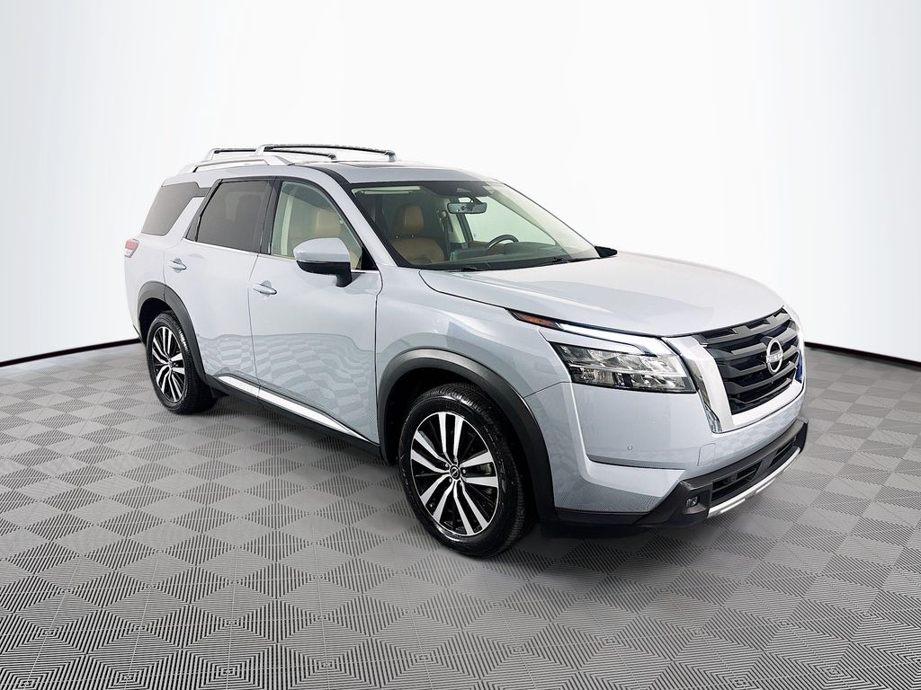 Boulder Gray Pearl 2023 Nissan Pathfinder SUV / Crossover All-Wheel Drive 9-Speed Automatic