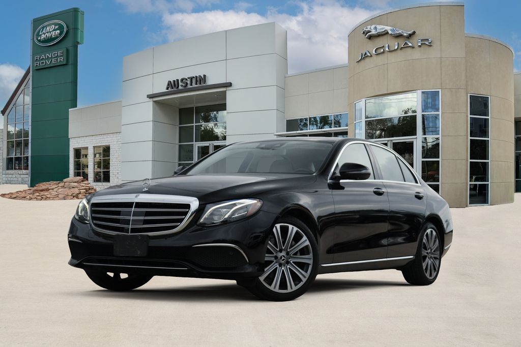 Black 2019 Mercedes-Benz E-Class Sedan Rear-Wheel Drive 9-Speed Automatic