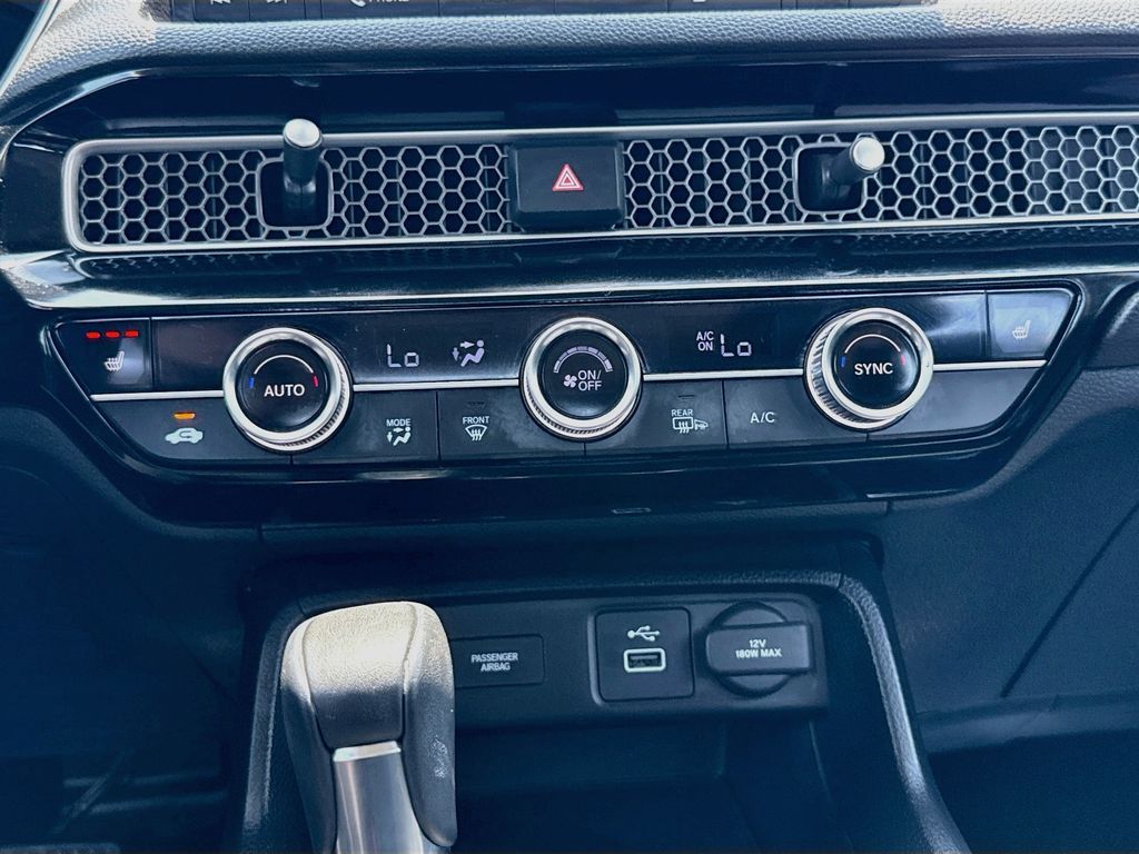 2024 Honda Civic EX-L White at Shottenkirk Kia Fort Bend