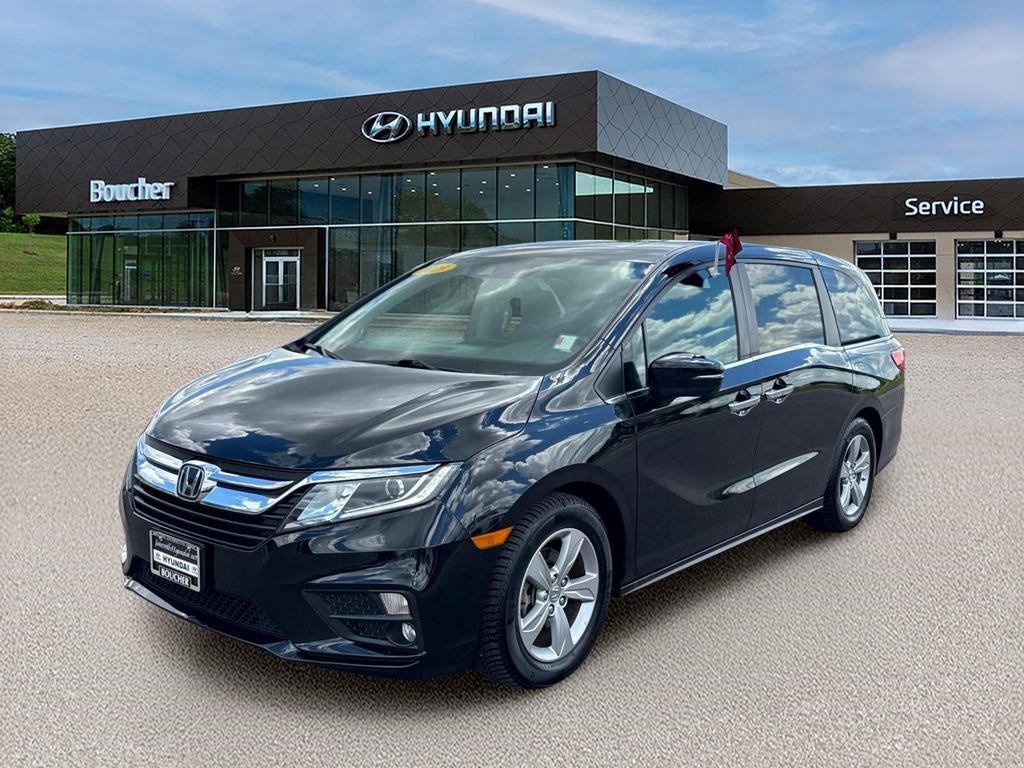 Crystal Black Pearl 2019 Honda Odyssey Minivan Front-Wheel Drive 9-Speed Automatic