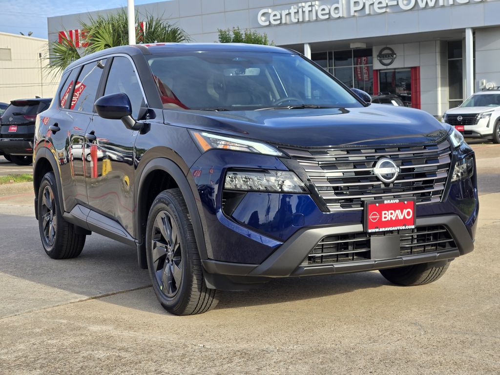2026 Nissan Rogue SV Blue at South Houston Nissan