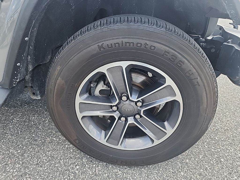 2023 Gray Jeep Wrangler Sahara 4X4 SUV