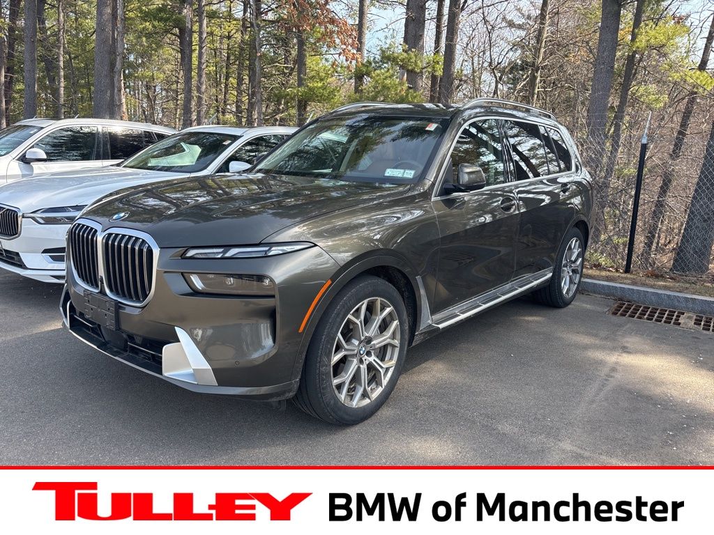 Manhattan Green Metallic 2025 BMW X7 xDrive40i AWD SUV / Crossover All-Wheel Drive 8-Speed Automatic