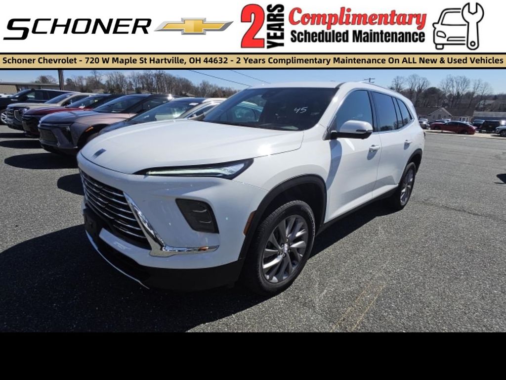 Summit White 2025 Buick Enclave Preferred AWD SUV / Crossover Four-Wheel Drive 8-Speed Automatic