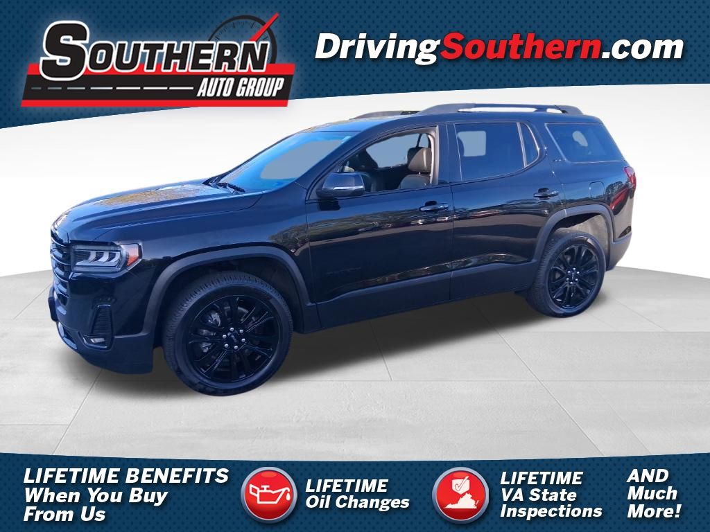 Black (Ebony Twilight Metallic) 2022 GMC Acadia SLT FWD SUV / Crossover Front-Wheel Drive 9-Speed Automatic