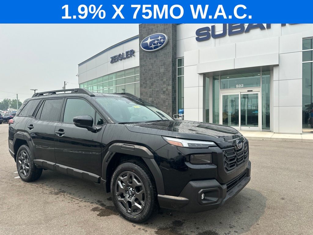 Crystal Black Silica 2026 Subaru Outback SUV / Crossover All-Wheel Drive Continuously Variable Transmission