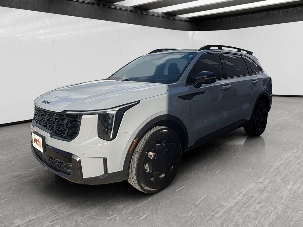 Wolf Gray 2025 Kia Sorento SUV / Crossover All-Wheel Drive 8-Speed Dual Clutch