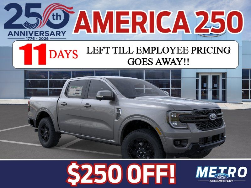 Carbonized Gray Metallic 2025 Ford Ranger Pickup Truck Four-Wheel Drive Automatic