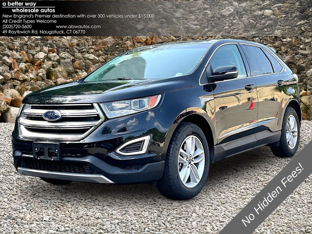 Shadow Black 2017 Ford Edge SUV / Crossover All-Wheel Drive 6-Speed Automatic