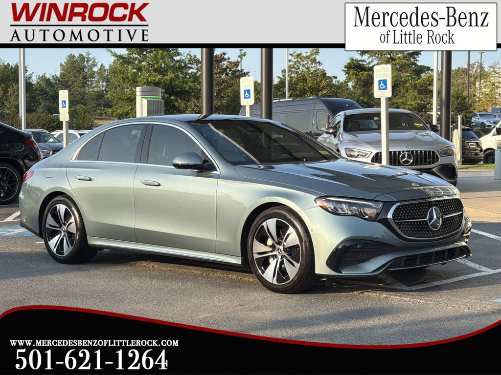 Verde Silver Metallic 2026 Mercedes-Benz E-Class Sedan All-Wheel Drive 9-Speed Automatic