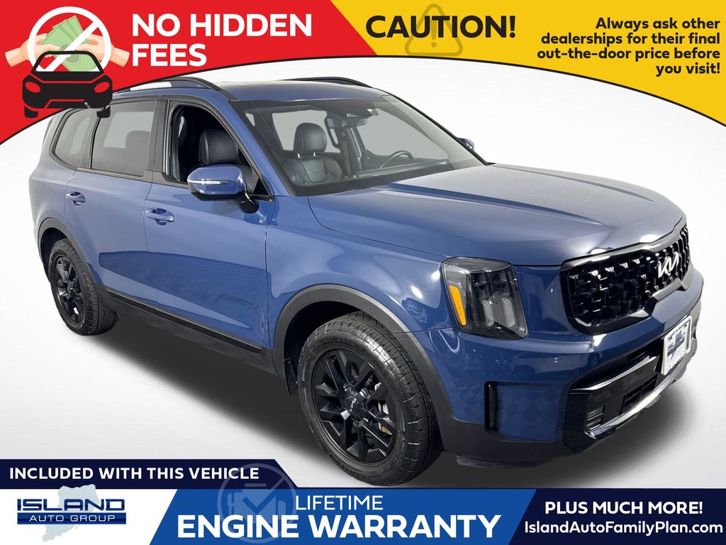 Midnight Lake Blue 2024 Kia Telluride SX-Prestige X-Pro AWD SUV / Crossover All-Wheel Drive 8-Speed Automatic