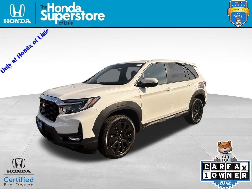 Platinum White Pearl 2023 Honda Passport SUV / Crossover All-Wheel Drive 9-Speed Automatic