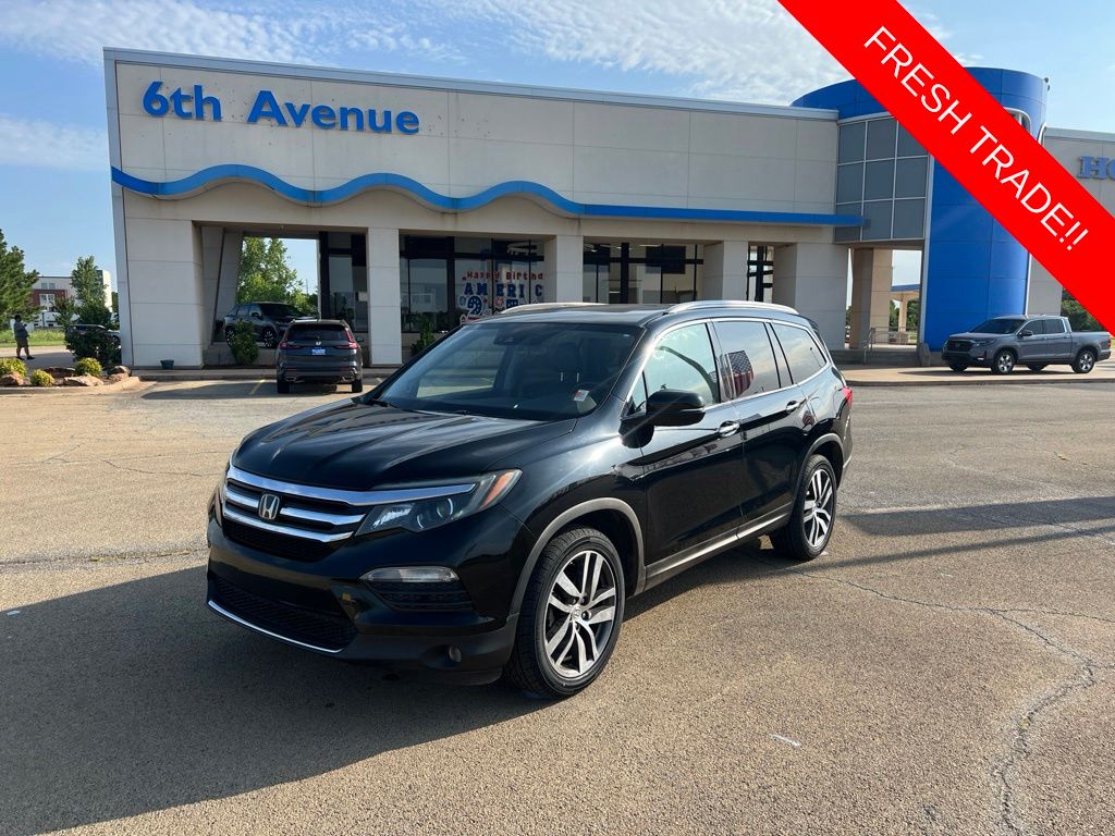 Crystal Black Pearl 2017 Honda Pilot SUV / Crossover All-Wheel Drive 9-Speed Automatic