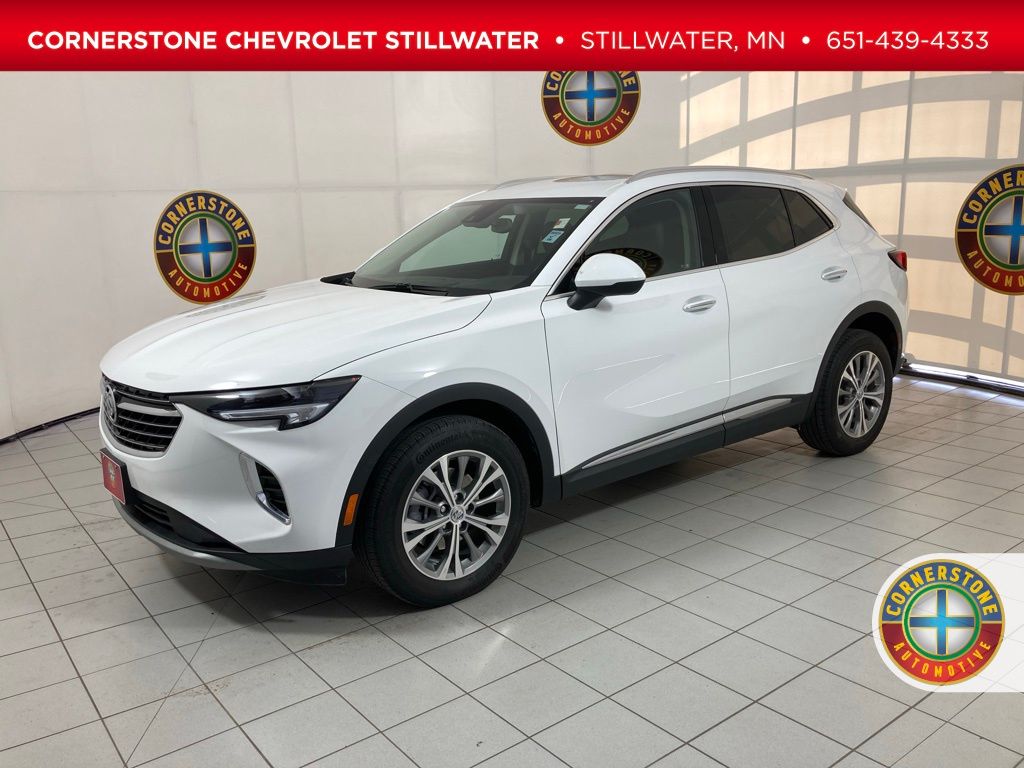 Summit White 2023 Buick Envision Preferred AWD SUV / Crossover All-Wheel Drive 9-Speed Automatic