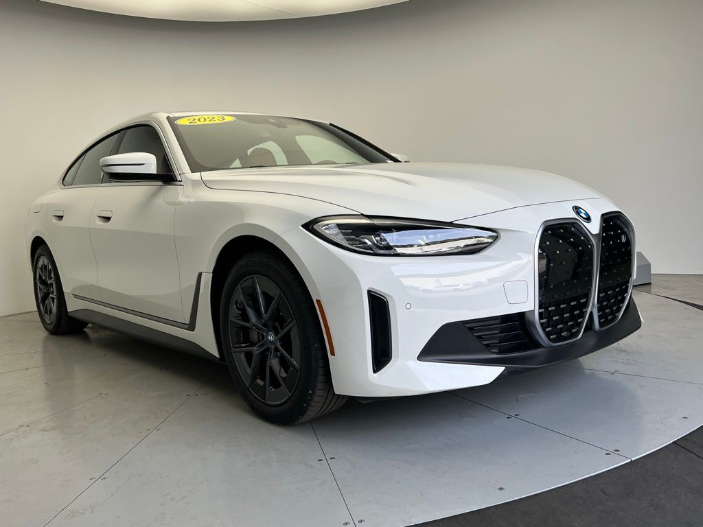 Certified 2023 BMW i4 35 with VIN WBY43AW07PFP62866 for sale in Austin, TX