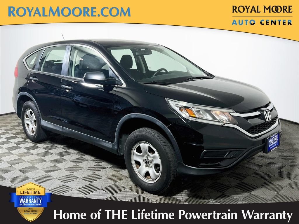 Black 2016 Honda CR-V SUV / Crossover All-Wheel Drive Continuously Variable Transmission