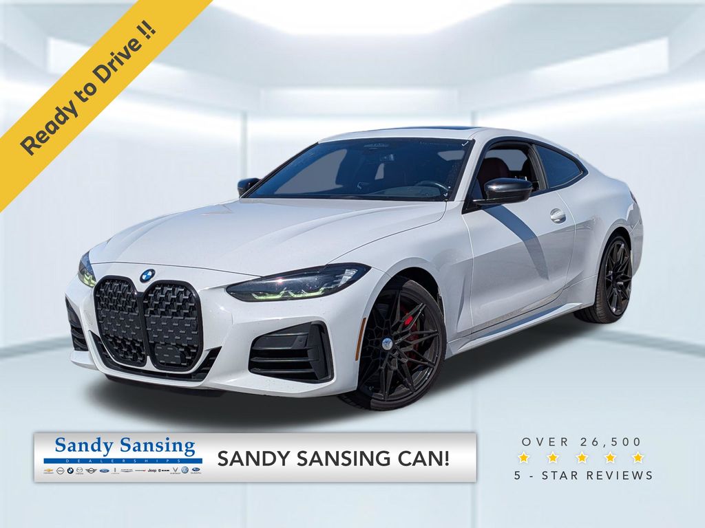 Alpine White 2022 BMW 4 Series M440i Coupe RWD Coupe Rear-Wheel Drive 8-Speed Automatic