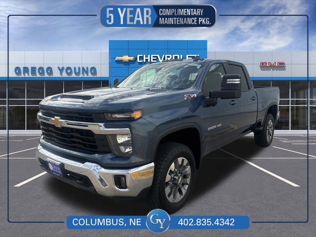 Lakeshore Blue Metallic 2026 Chevrolet Silverado 2500HD Pickup Truck Four-Wheel Drive Automatic
