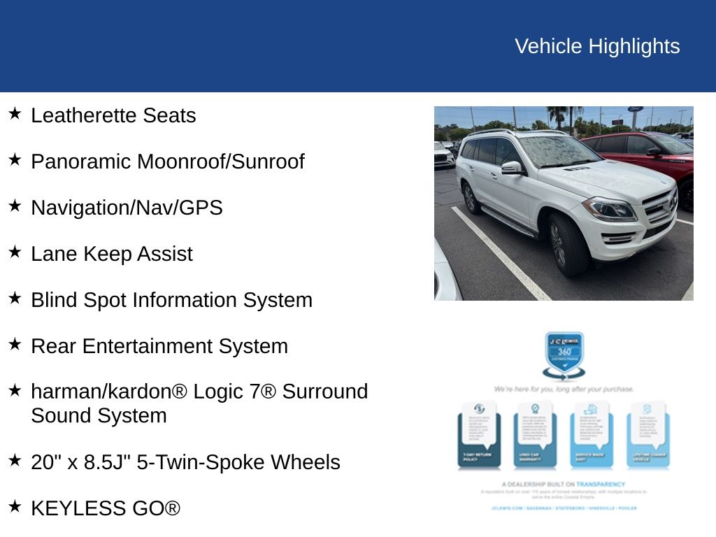 2015 Mercedes-Benz GL-Class GL 350 BlueTEC