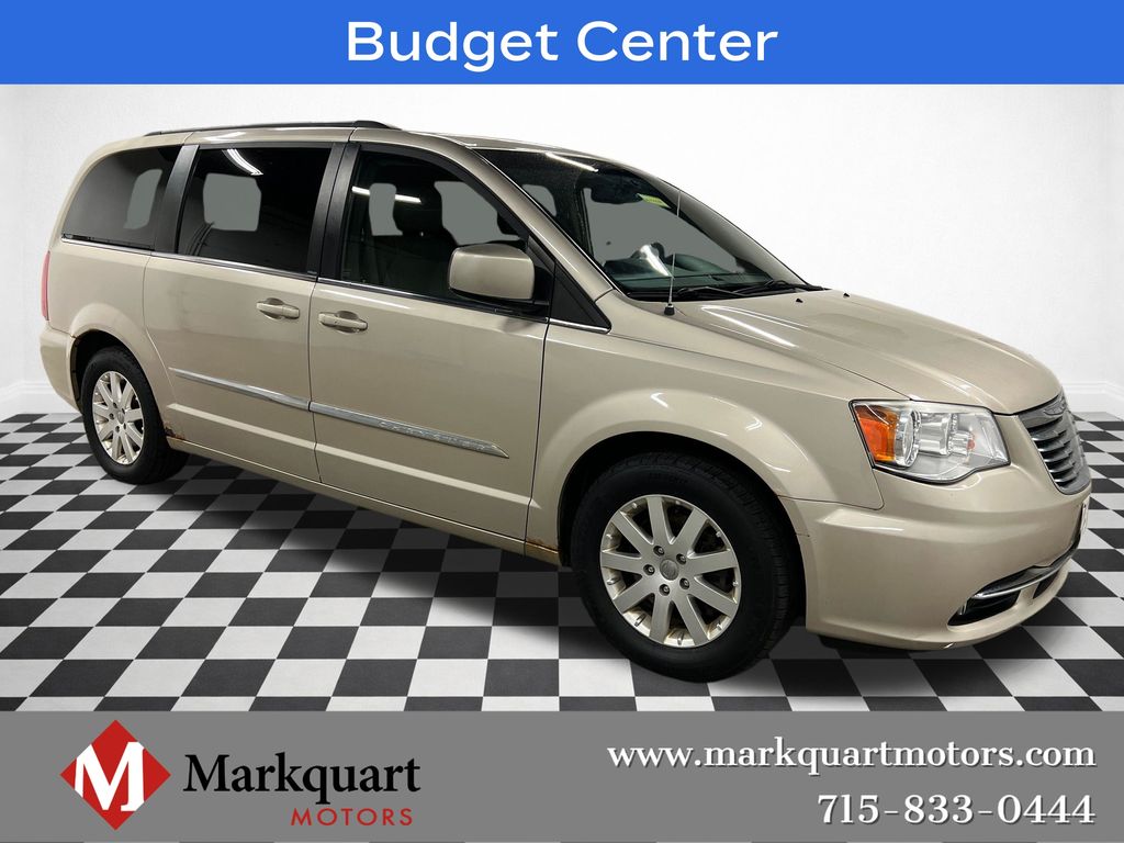 Cashmere Pearlcoat 2012 Chrysler Town & Country Touring FWD Minivan Front-Wheel Drive 6-Speed Automatic