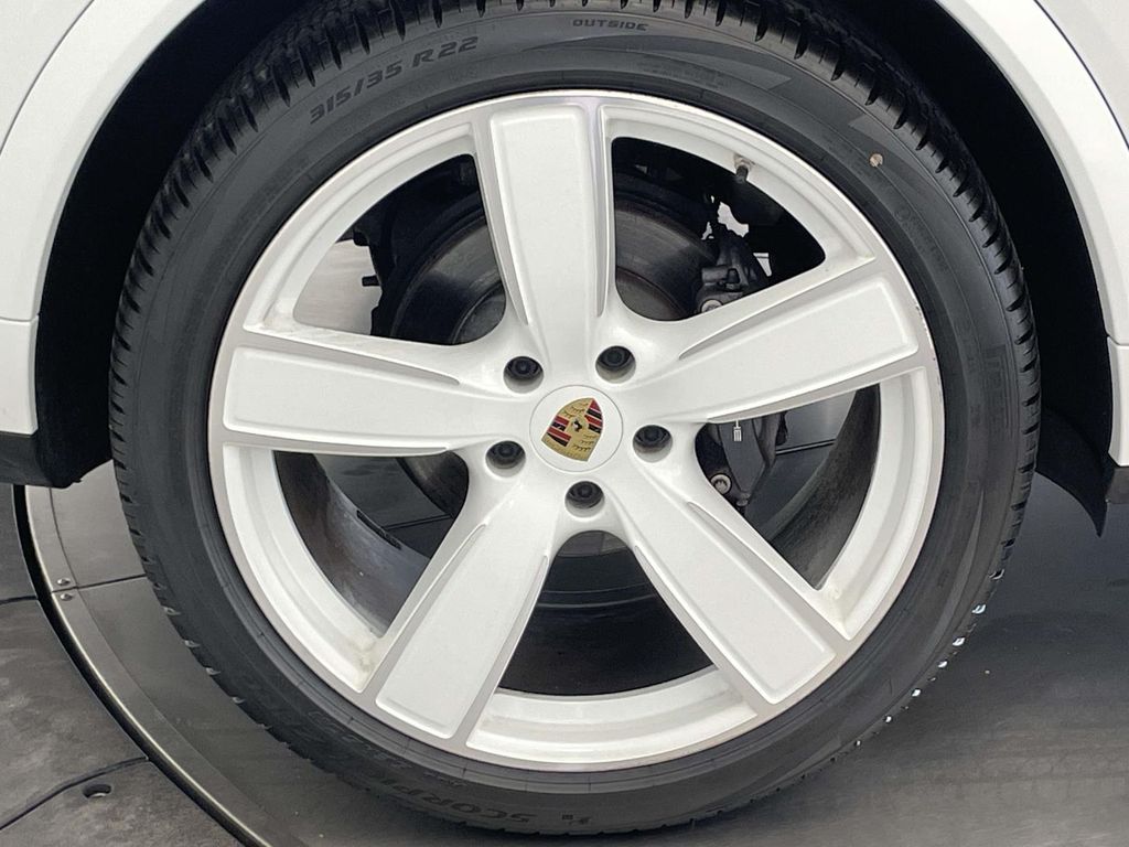 2022 Porsche Cayenne Coupe Platinum Edition White at Audi Porsche Sewickley