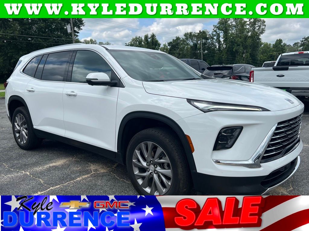 Summit White 2025 Buick Enclave SUV / Crossover Four-Wheel Drive 8-Speed Automatic