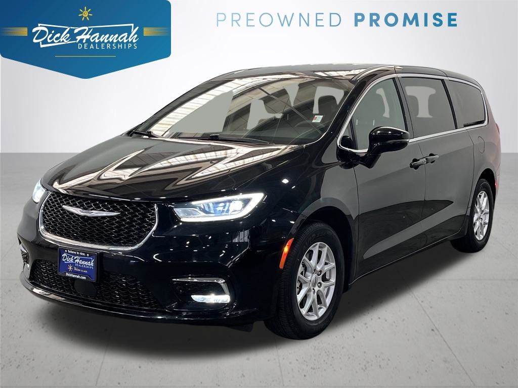 Diamond Black Crystal Pearlcoat 2025 Chrysler Pacifica Minivan Front-Wheel Drive 9-Speed Automatic