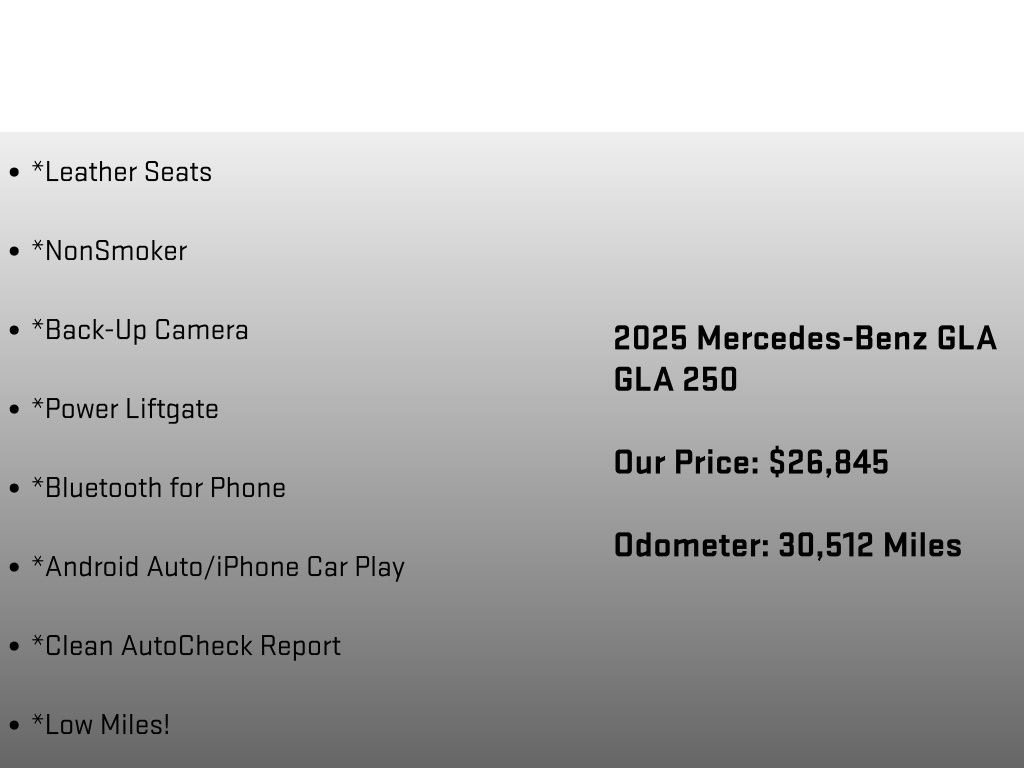 2025 Mercedes-Benz GLA GLA 250 - 5