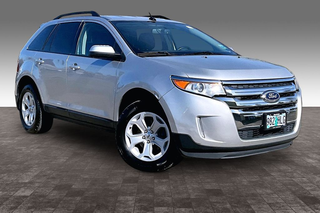 Ingot Silver 2014 Ford Edge SEL AWD SUV / Crossover All-Wheel Drive 6-Speed Automatic